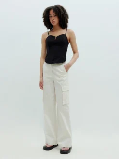 Top 'Sabeth' (GOTS) Schwarz