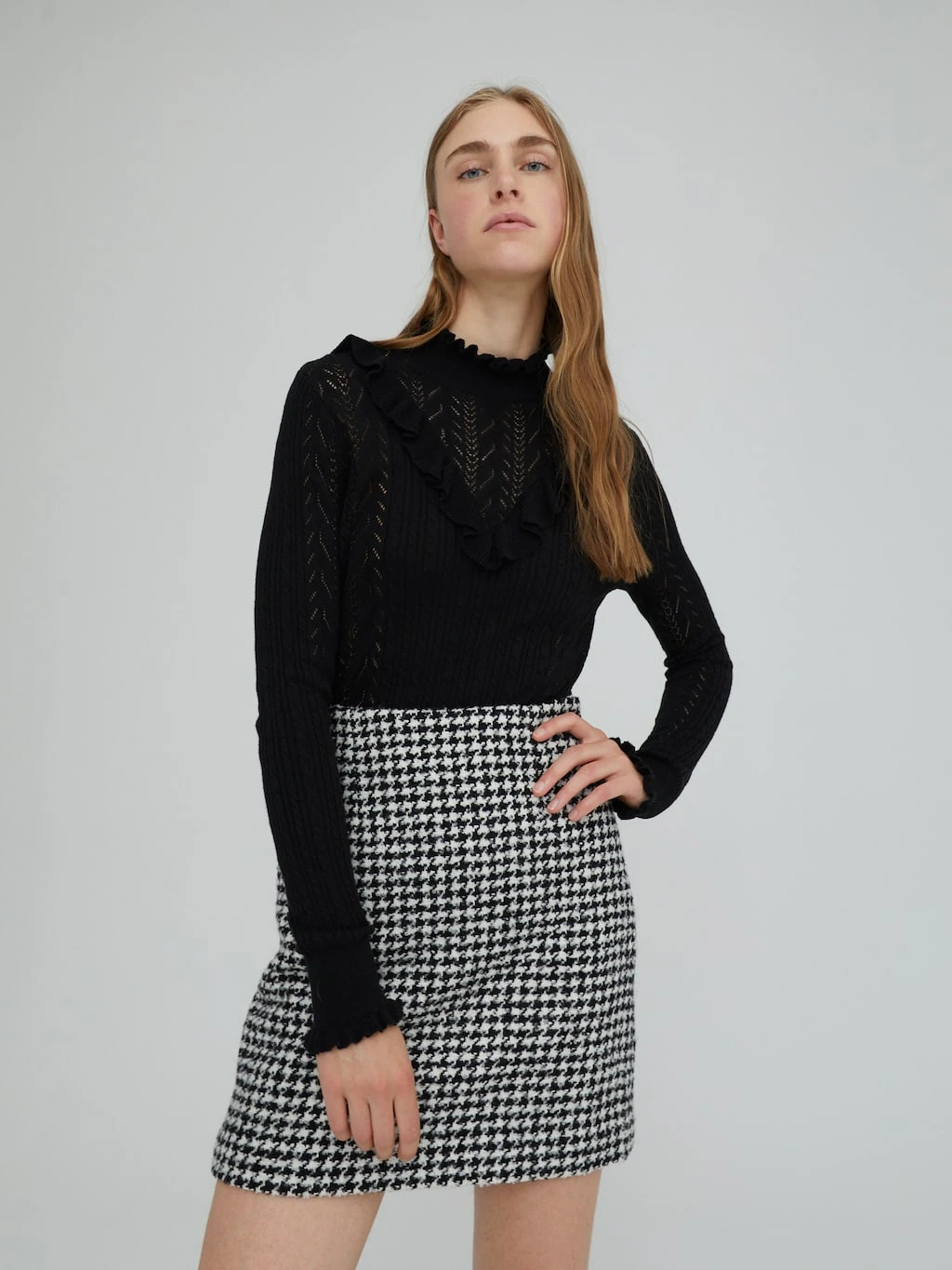 Pullover 'Elka' Schwarz 2 Pullover 'Elka' Schwarz – Bild 2