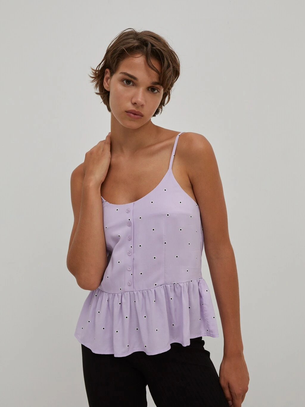 Top 'Skye' Lila / Mischfarben 2 Top 'Skye' Lila / Mischfarben – Bild 2