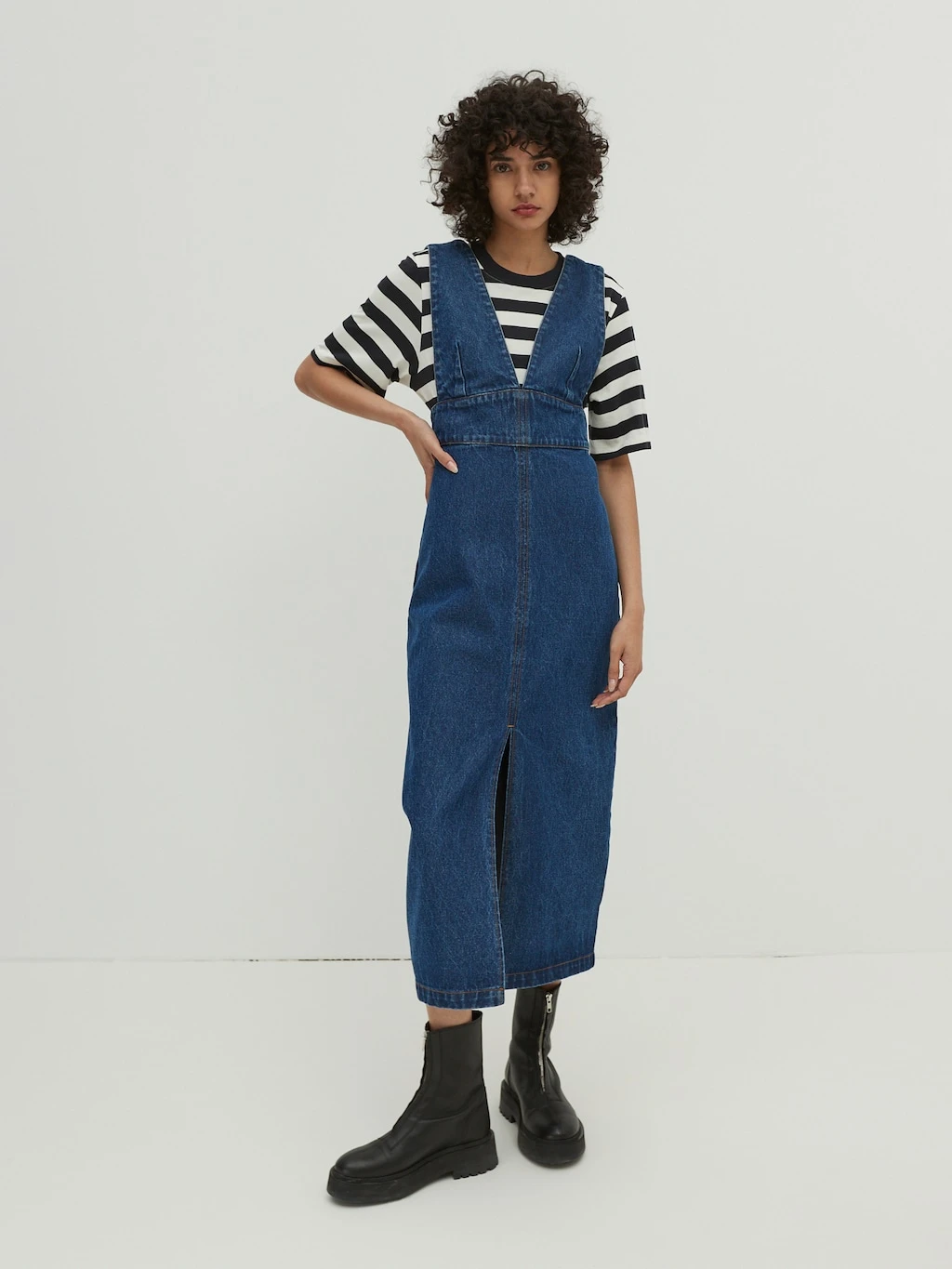 Shirt 'Nola' Schwarz / Weiß 4 Shirt 'Nola' Schwarz / Weiß – Bild 4