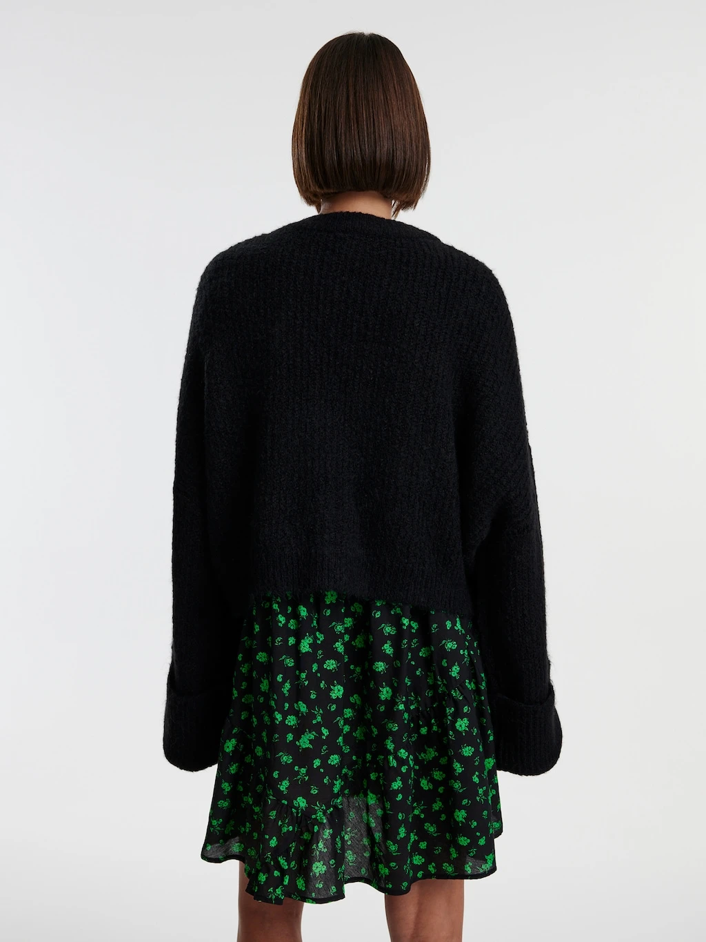 Strickjacke 'Violetta' Schwarz 3 Strickjacke 'Violetta' Schwarz – Bild 3