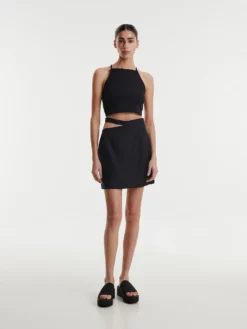 Top 'Begonia' Schwarz