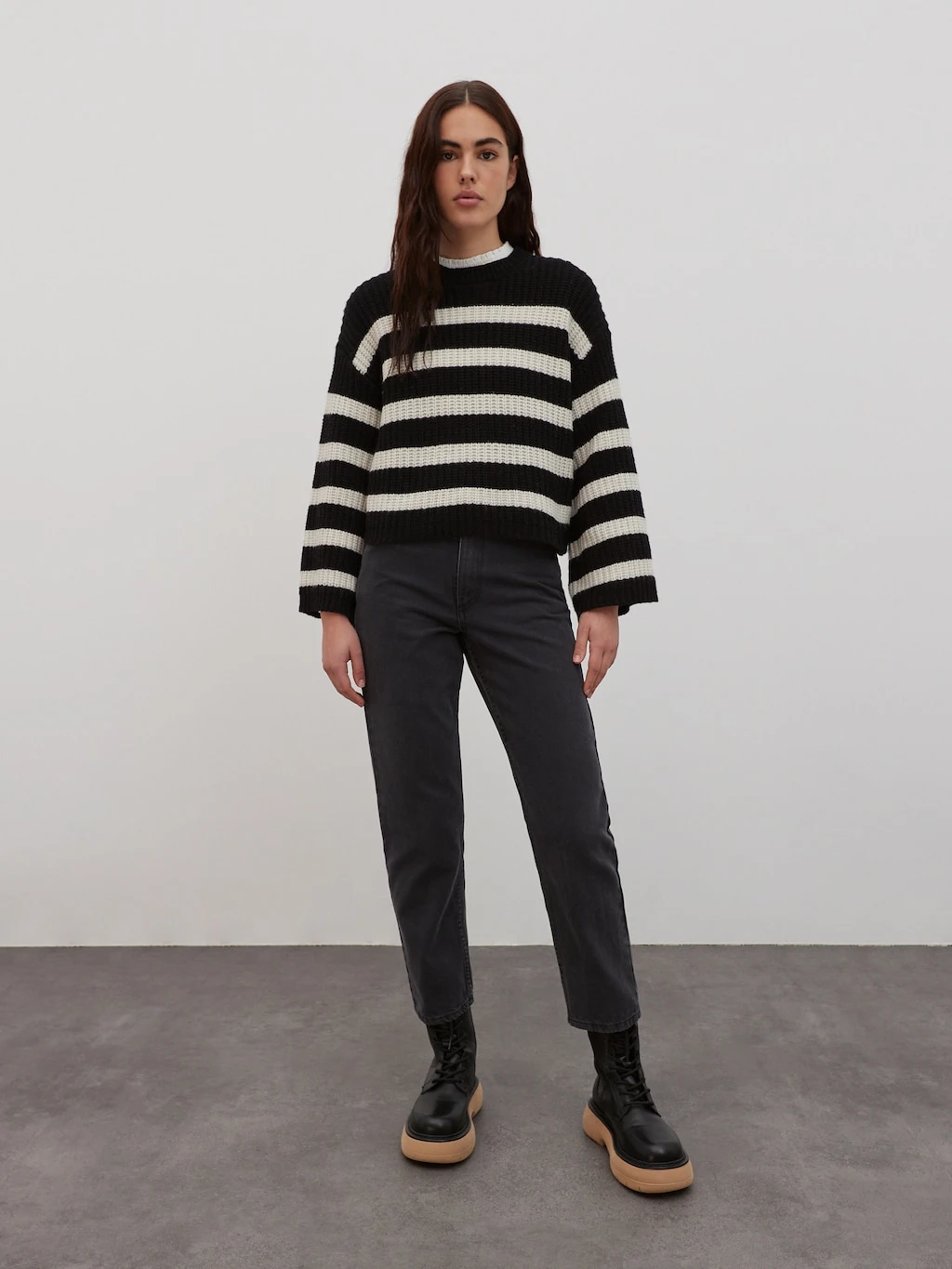 Pullover 'Louise' Schwarz 1 Pullover 'Louise' Schwarz