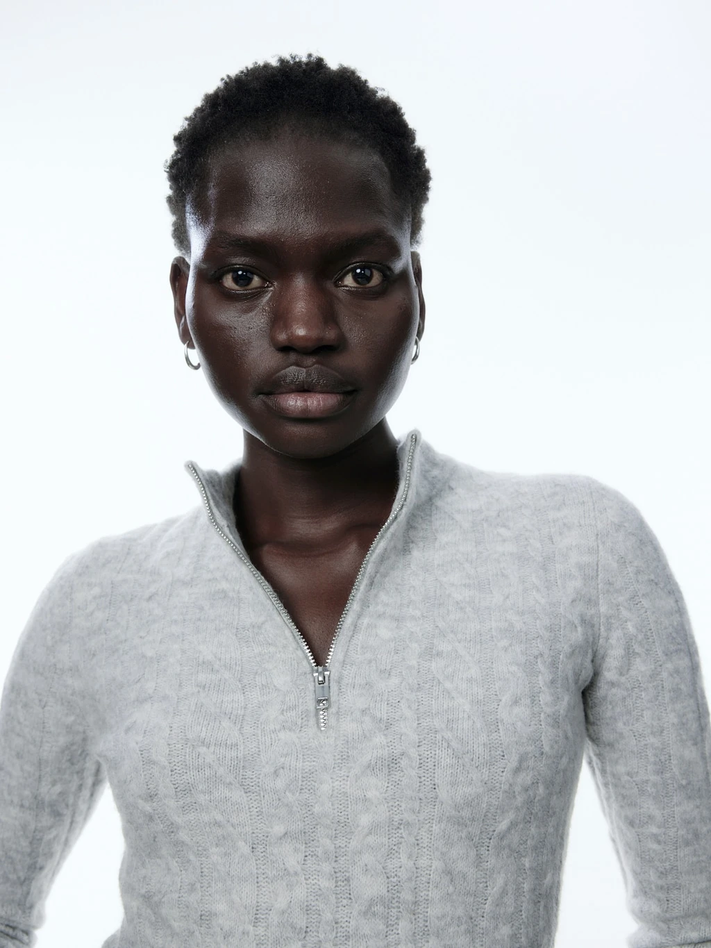 Pullover 'Alison' Graumeliert 4 Pullover 'Alison' Graumeliert – Bild 4