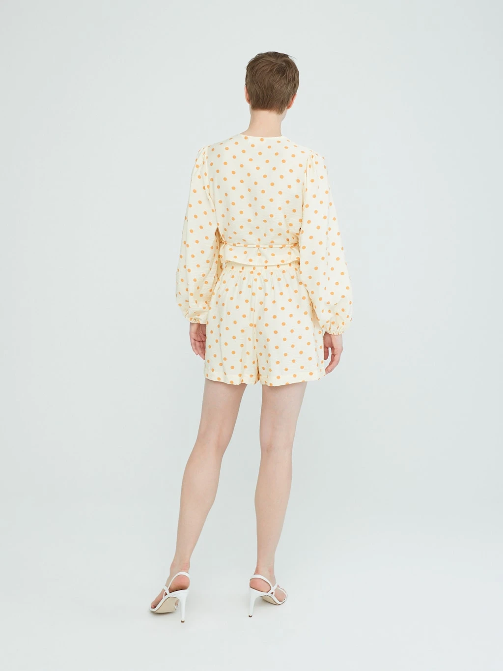 Hose 'Ember' Beige / Orange 3 Hose 'Ember' Beige / Orange – Bild 3