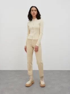 Strickjacke 'Erin' Beige