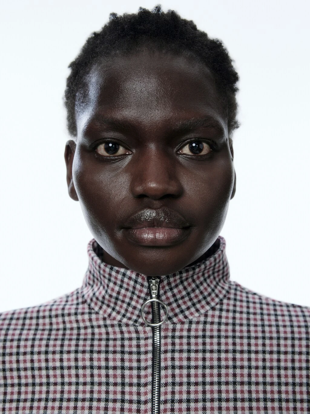 Shirt 'Svetlana' Navy / Burgunder / Weiß 4 Shirt 'Svetlana' Navy / Burgunder / Weiß – Bild 4