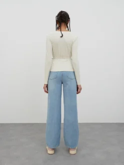 Longsleeve 'Odila' Naturweiß -Armani Exchage Geschaft 2c9a3b1759e97a1cd761cd6669854880