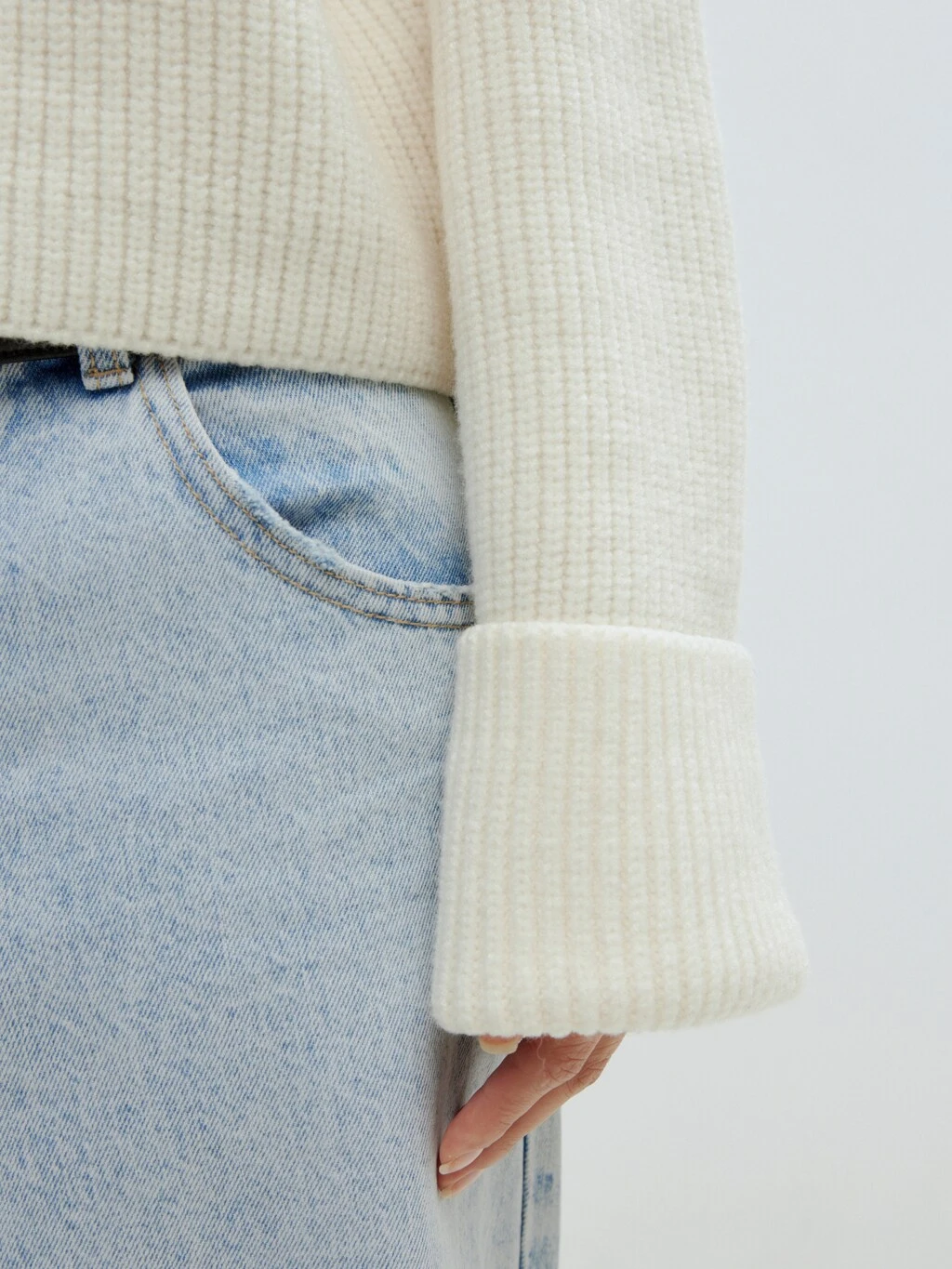 Pullover 'Brittany' Weiß 5 Pullover 'Brittany' Weiß – Bild 5