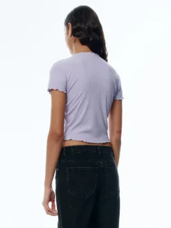 Shirt 'Randi' Lila -Armani Exchage Geschaft 32062906ba586d3d4a38b355dc75c7b7