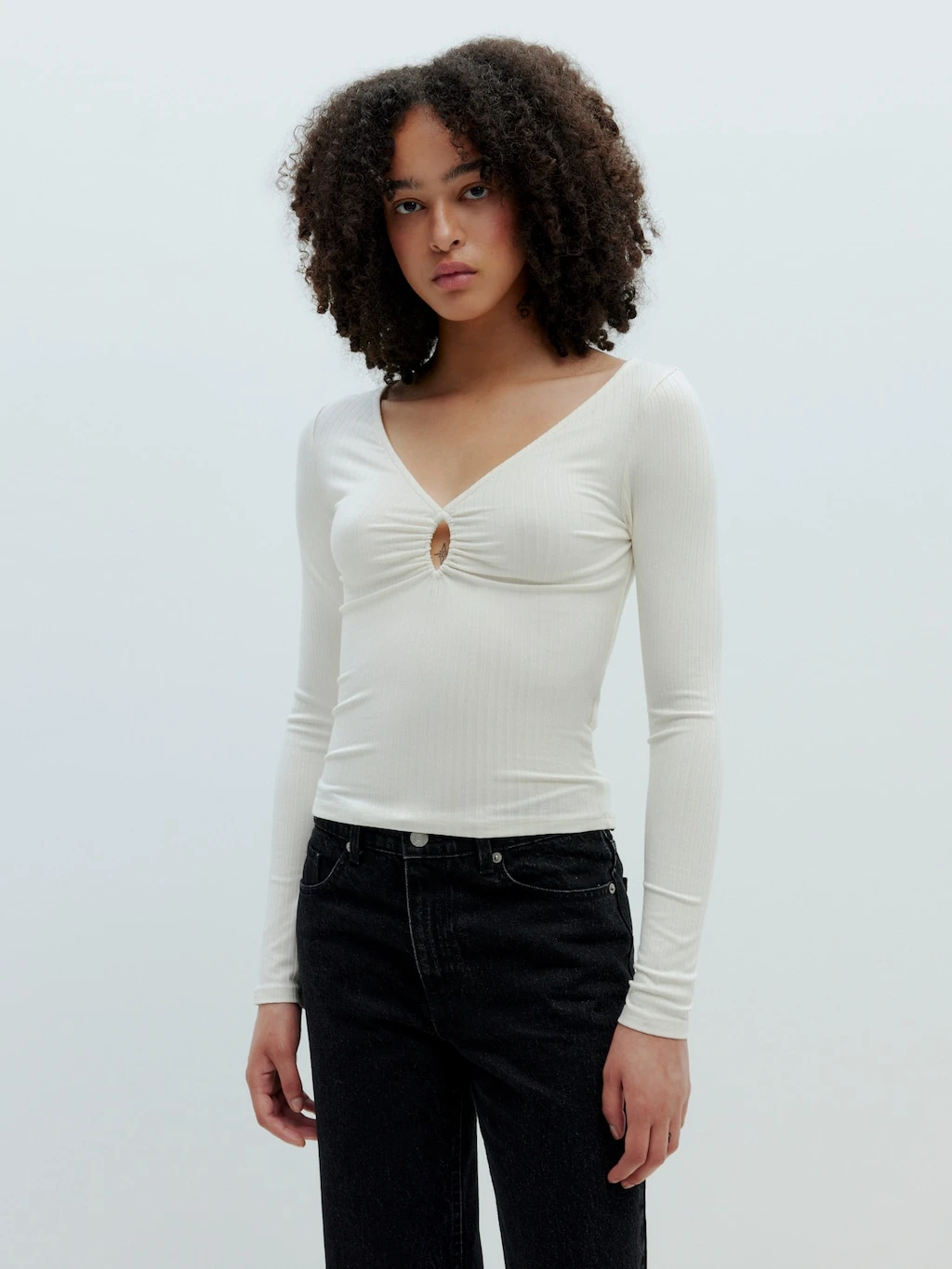 Shirt 'Orpha' Weiß 2 Shirt 'Orpha' Weiß – Bild 2