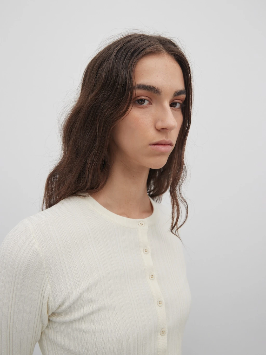 Strickjacke 'Irene' Hellbeige 4 Strickjacke 'Irene' Hellbeige – Bild 4