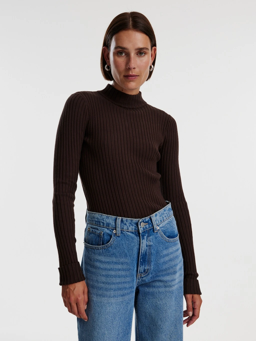 Pullover 'JANNICE' Braun 2 Pullover 'JANNICE' Braun – Bild 2