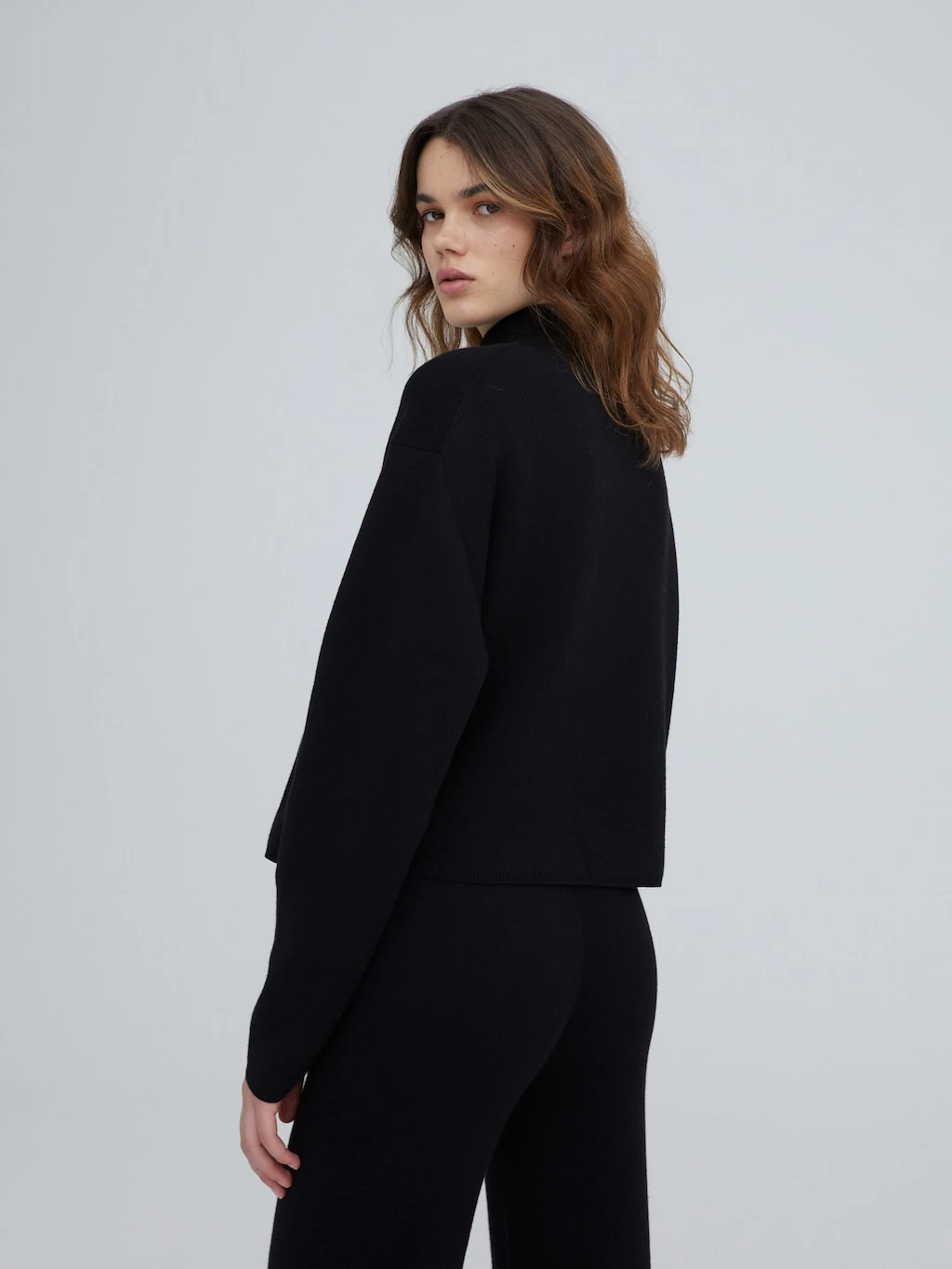 Pullover 'Alexandra' (GRS) Schwarz 4 Pullover 'Alexandra' (GRS) Schwarz – Bild 4