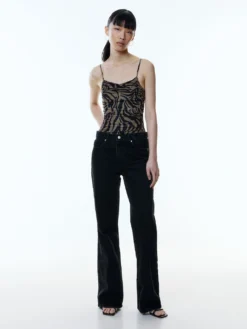 Body 'Maike' Beige / Schwarz