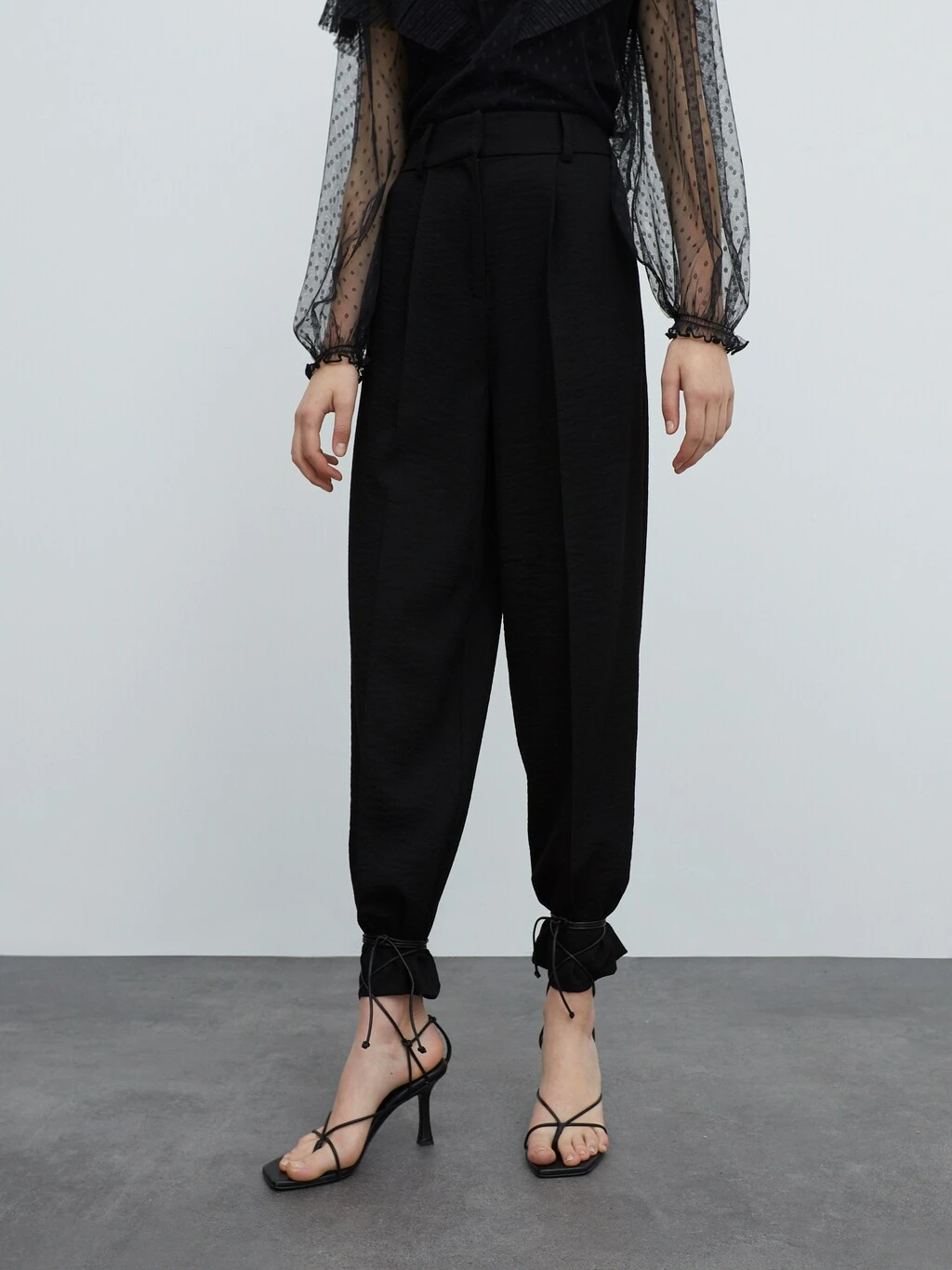 Hose 'Lucca' Schwarz 2 Hose 'Lucca' Schwarz – Bild 2