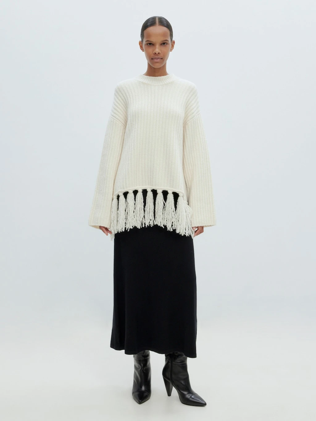 Pullover 'Narumol' Ecru / Offwhite 1 Pullover 'Narumol' Ecru / Offwhite