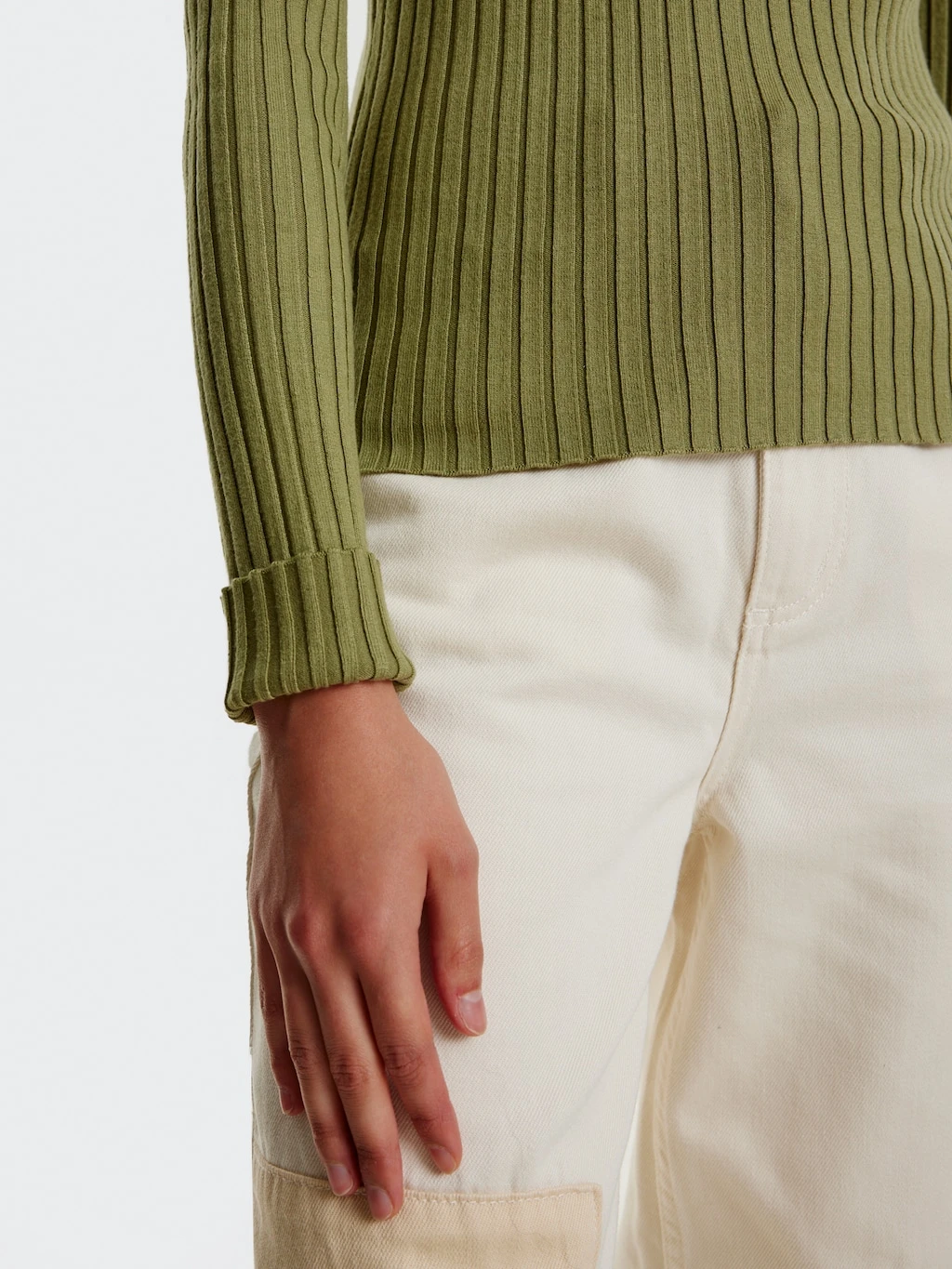 Pullover 'JANNICE' Grün 6 Pullover 'JANNICE' Grün – Bild 6