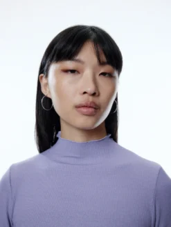 Shirt 'Daniela' Lila -Armani Exchage Geschaft 414a429540b440355633f65f6ea121cd