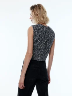 Strickweste 'Alaina' Grau 6 Strickweste 'Alaina' Grau -Armani Exchage Geschaft 4275df35df08591214a97e432f6b3f3c