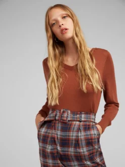 Hose 'Justine' Blau / Rostbraun 7 Hose 'Justine' Blau / Rostbraun -Armani Exchage Geschaft 462c047d12660e7b4159dcb98b1a6d5c