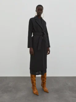 Mantel Cecilia' Schwarz