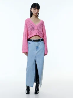 Strickjacke 'Vivienne' Pink