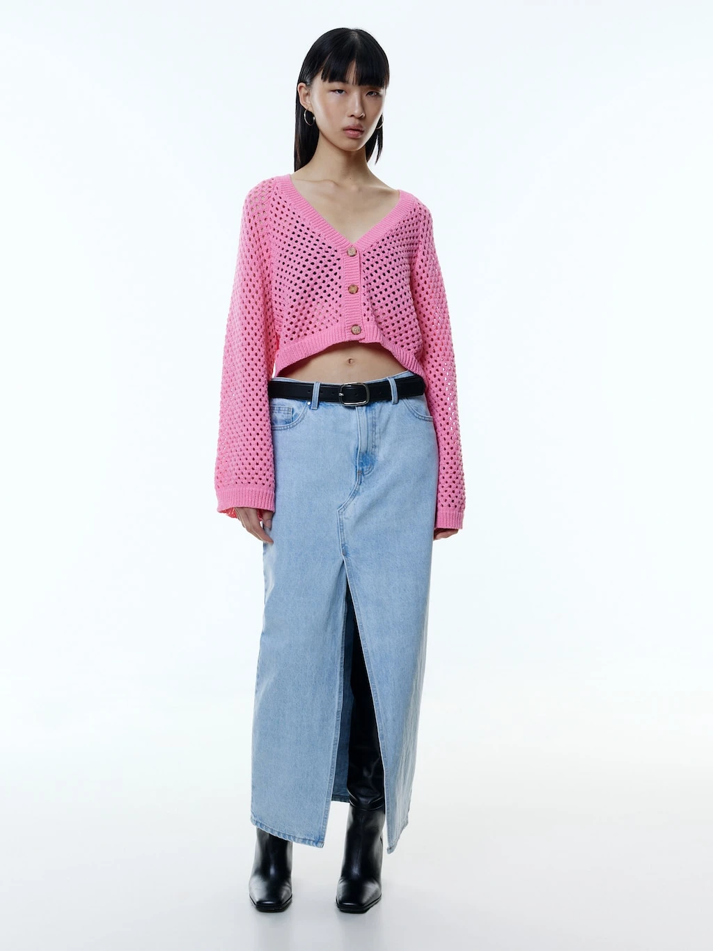 Strickjacke 'Vivienne' Pink 1 Strickjacke 'Vivienne' Pink