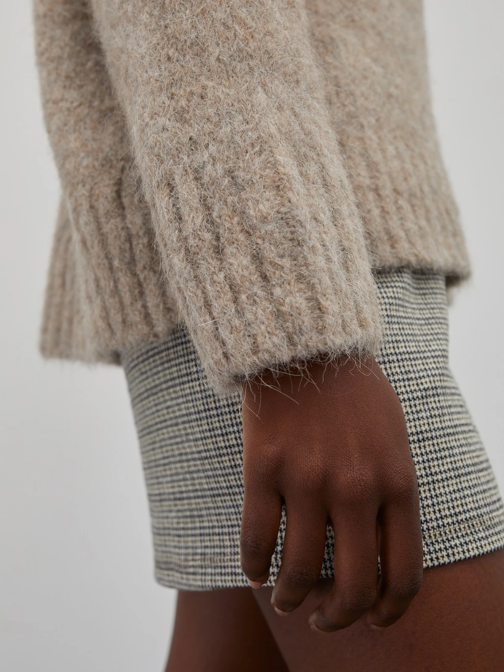 Pullover 'Elyse' Braunmeliert 5 Pullover 'Elyse' Braunmeliert – Bild 5