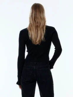 Strickjacke 'Maikai' Schwarz -Armani Exchage Geschaft 52139103747024e676abef2fc088dbba