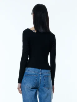 Shirt 'Regina' Schwarz -Armani Exchage Geschaft 56add3a0a1a90fe3cd72ee2dcde3f66e