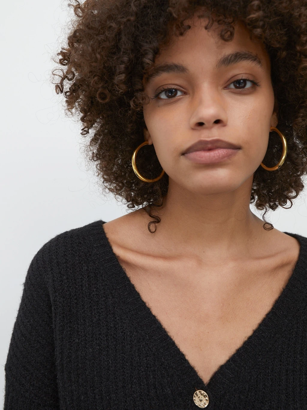 Strickjacke 'Ronja' Schwarz 4 Strickjacke 'Ronja' Schwarz – Bild 4