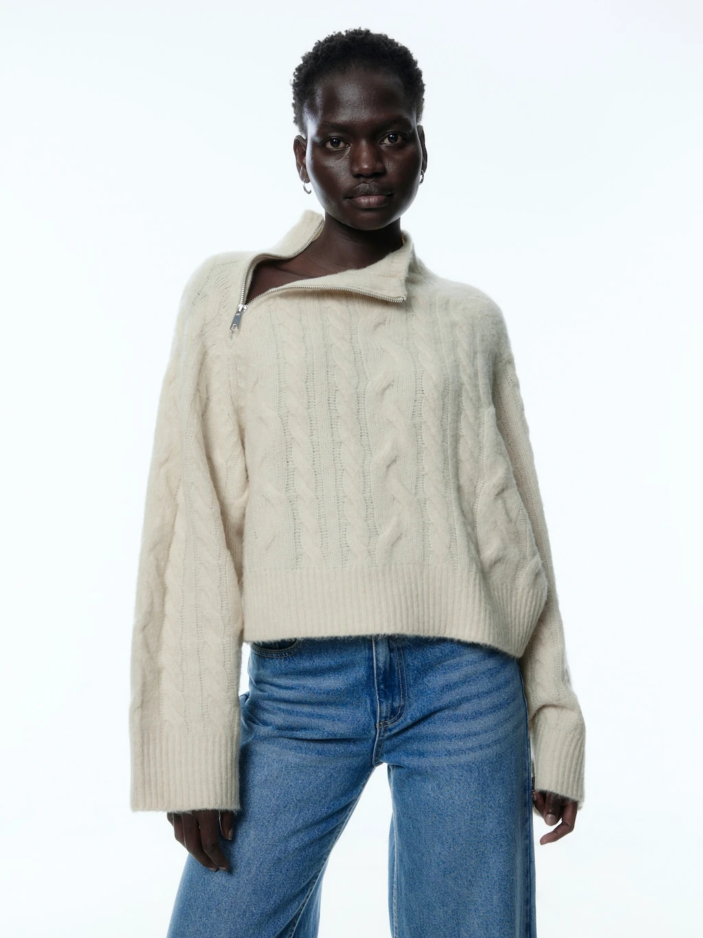 Pullover 'Xamira' Beige 2 Pullover 'Xamira' Beige – Bild 2