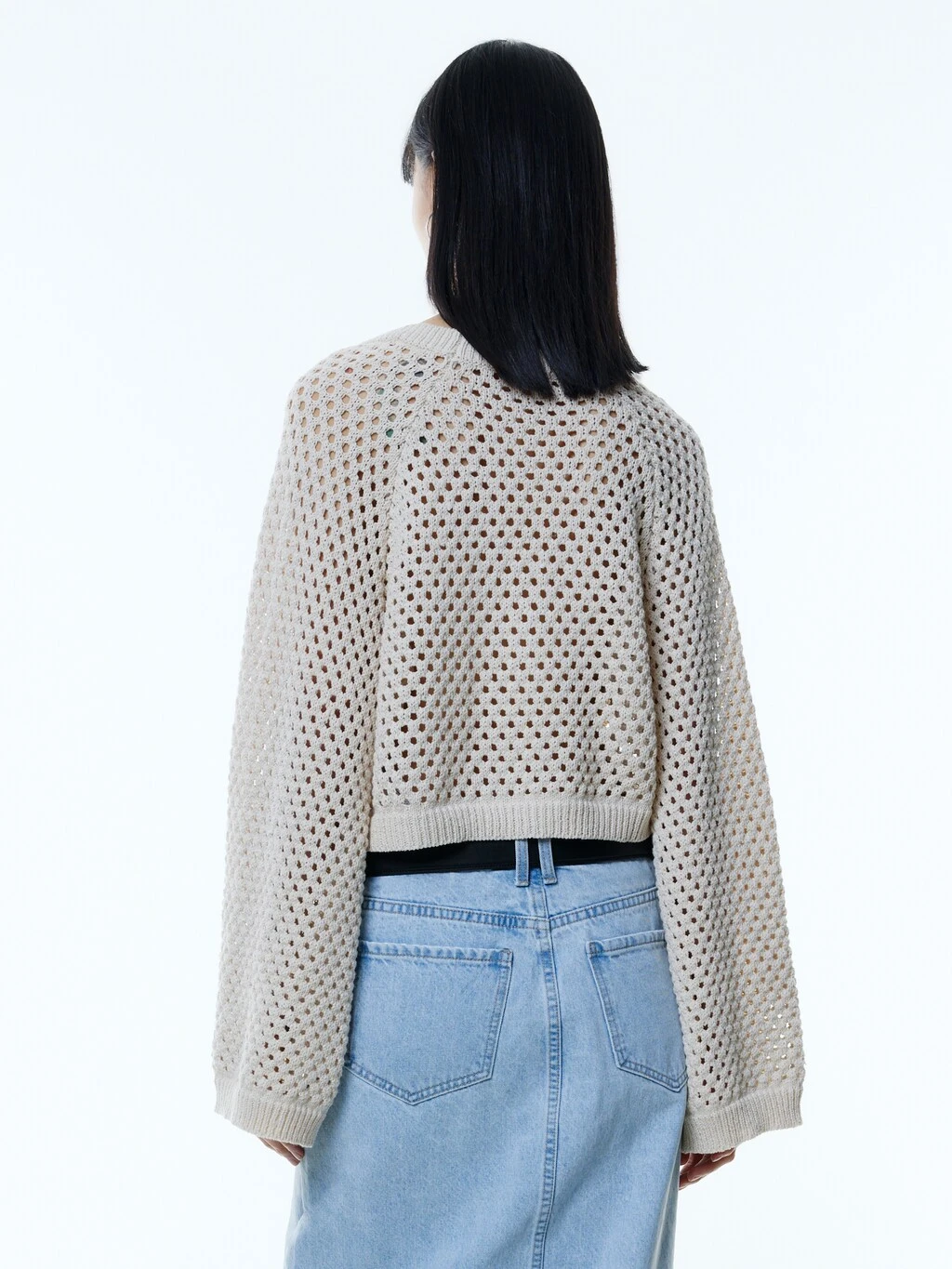 Strickjacke 'Vivienne' Beige 3 Strickjacke 'Vivienne' Beige – Bild 3