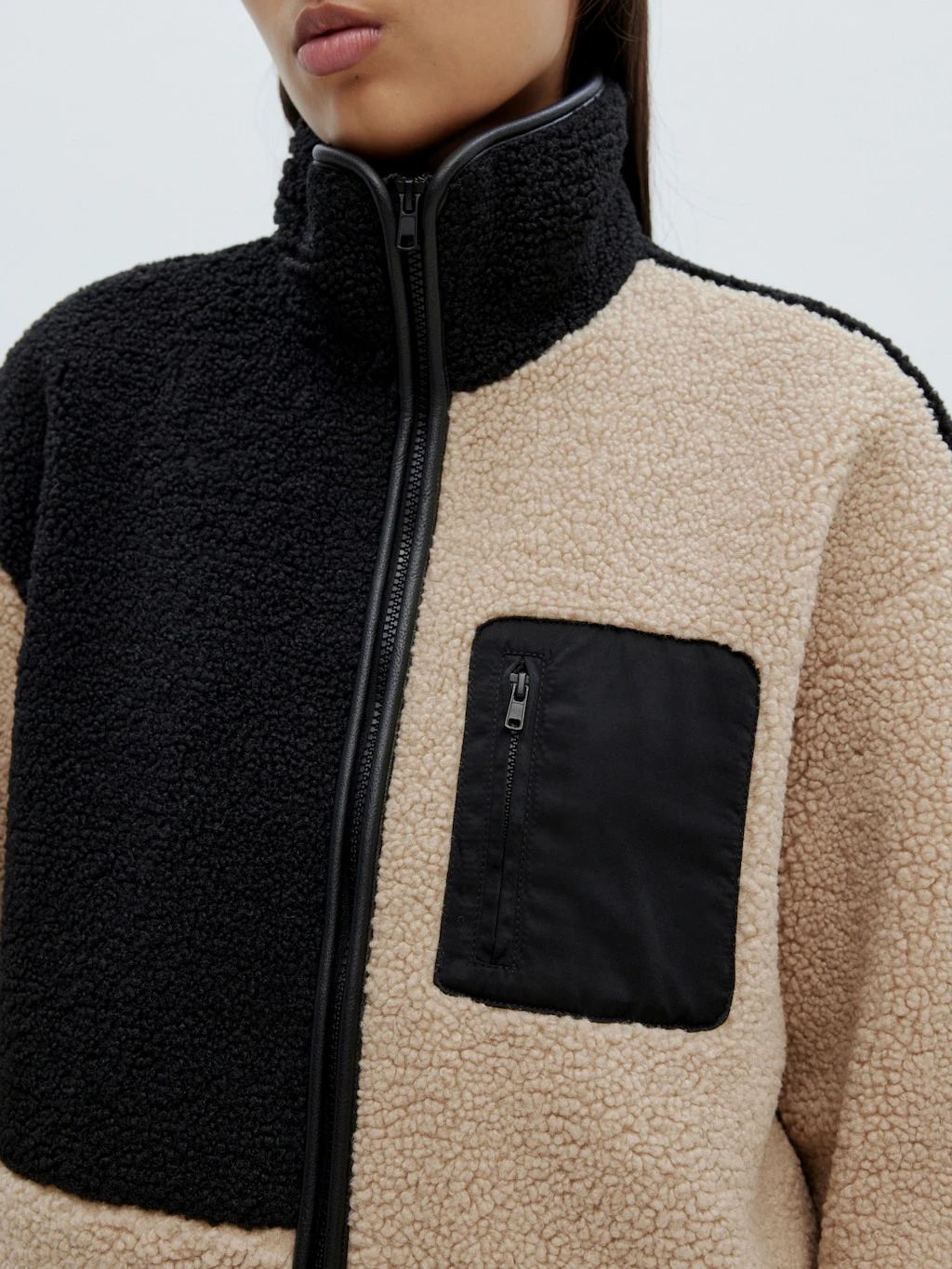 Jacke 'Kasandra' Braun / Mischfarben 4 Jacke 'Kasandra' Braun / Mischfarben – Bild 4