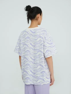 T-Shirt 'Elisa' Helllila / Weiß 9 T-Shirt 'Elisa' Helllila / Weiß -Armani Exchage Geschaft 69b738e1eb87b0106f34a9c22bc630e8