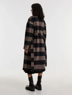 Mantel 'Uli' Braun / Schwarz -Armani Exchage Geschaft 6df504cc78d96c816594b0e6c560c248