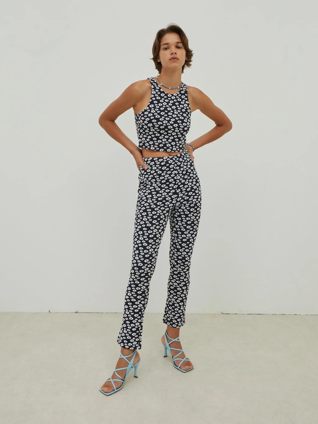 Hose 'Micah' Mischfarben / Schwarz 4 Hose 'Micah' Mischfarben / Schwarz – Bild 4