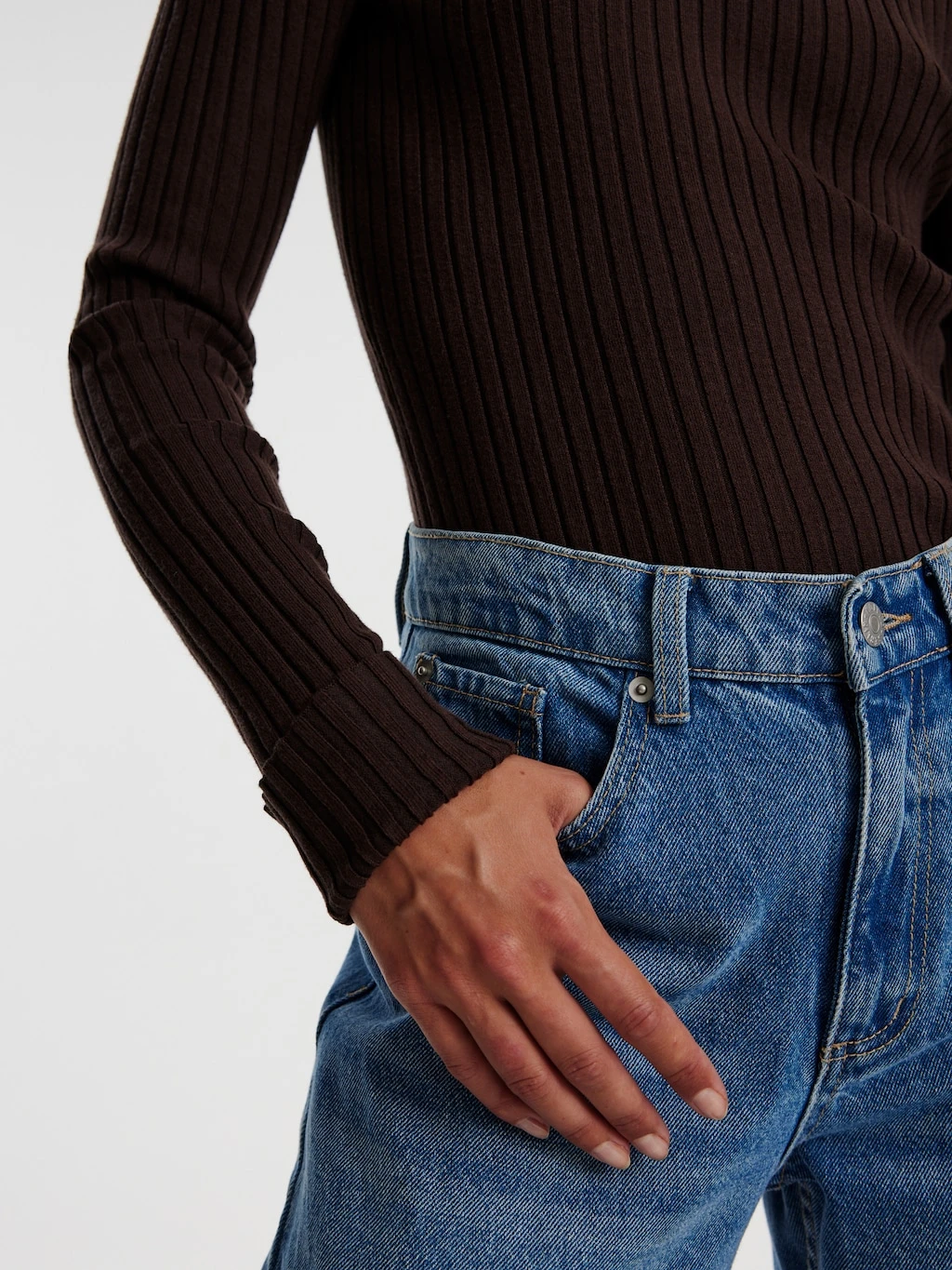 Pullover 'JANNICE' Braun 4 Pullover 'JANNICE' Braun – Bild 4