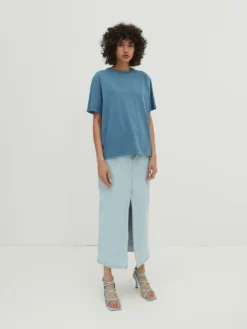Shirt 'Charli' Blau