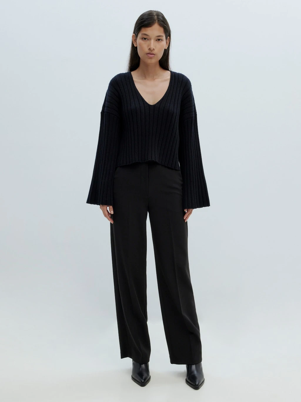 Pullover 'Thamara' (GRS) Schwarz 1 Pullover 'Thamara' (GRS) Schwarz