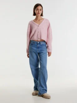 Strickjacke 'Zanina' Pink