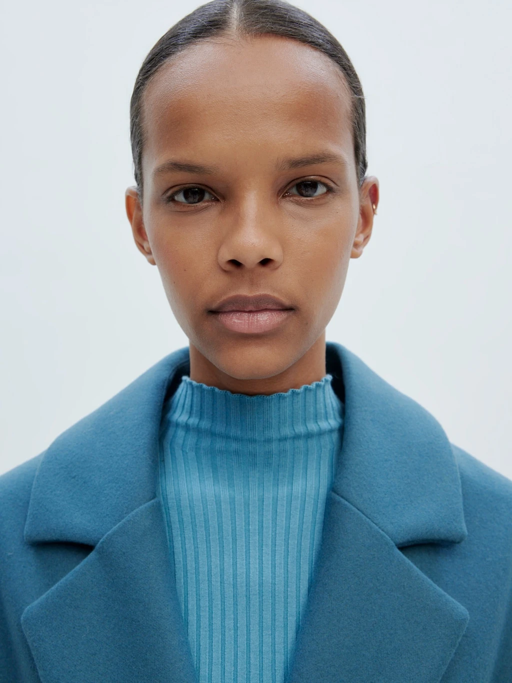 Mantel 'Santo' Blau 5 Mantel 'Santo' Blau – Bild 5