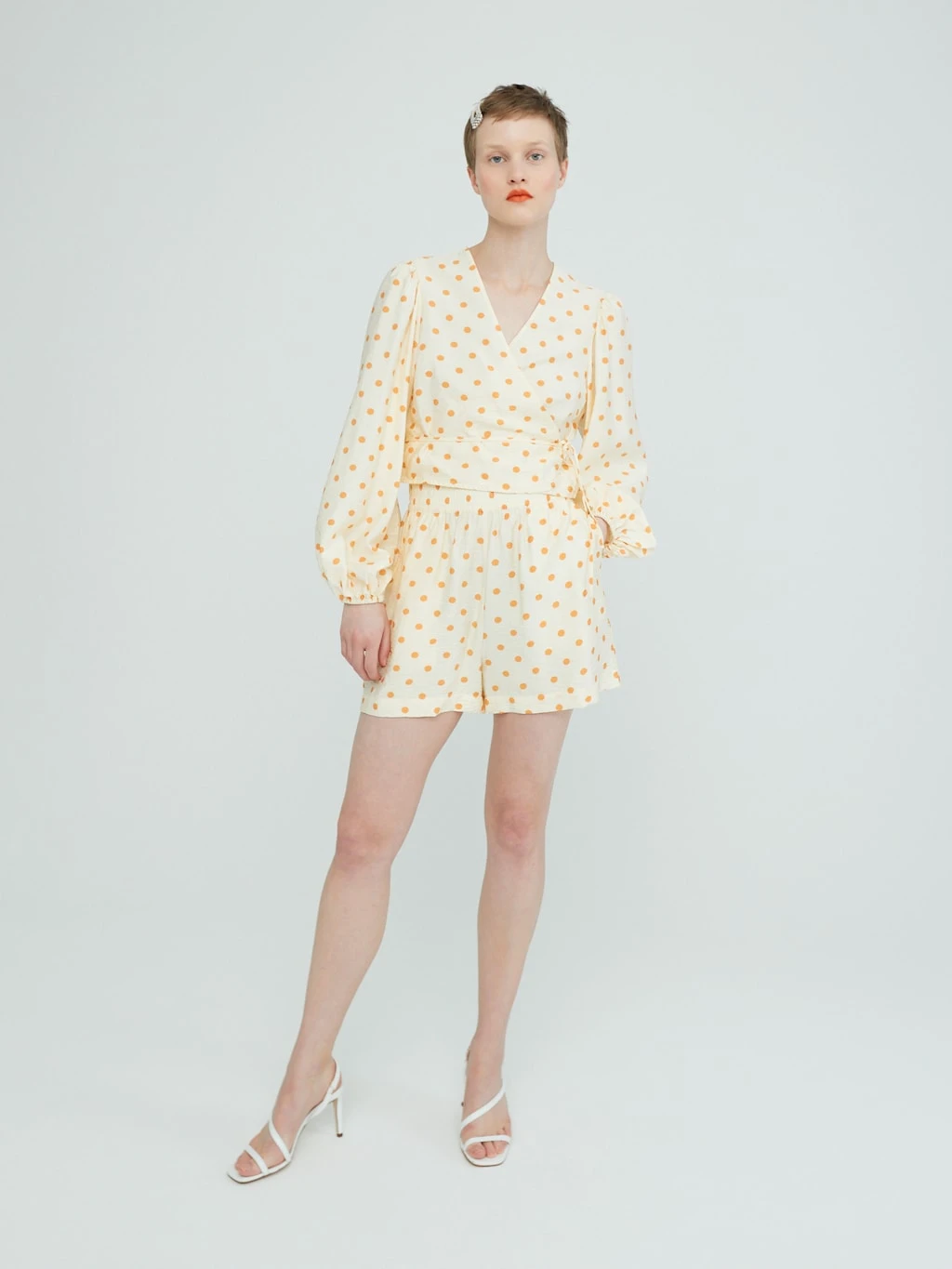 Hose 'Ember' Beige / Orange 1 Hose 'Ember' Beige / Orange