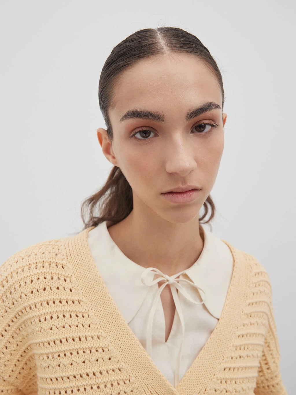 Strickjacke 'Callie' Creme 4 Strickjacke 'Callie' Creme – Bild 4