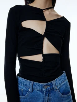 Shirt 'Regina' Schwarz -Armani Exchage Geschaft 9ca82f91c4efacd7f9644f7da26f4f8f