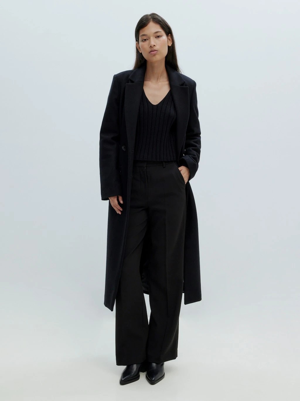 Pullover 'Thamara' (GRS) Schwarz 4 Pullover 'Thamara' (GRS) Schwarz – Bild 4