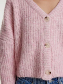 Strickjacke 'Zanina' Pink 9 Strickjacke 'Zanina' Pink -Armani Exchage Geschaft a7b7511f92c042a7d7e05afba0aa80e4