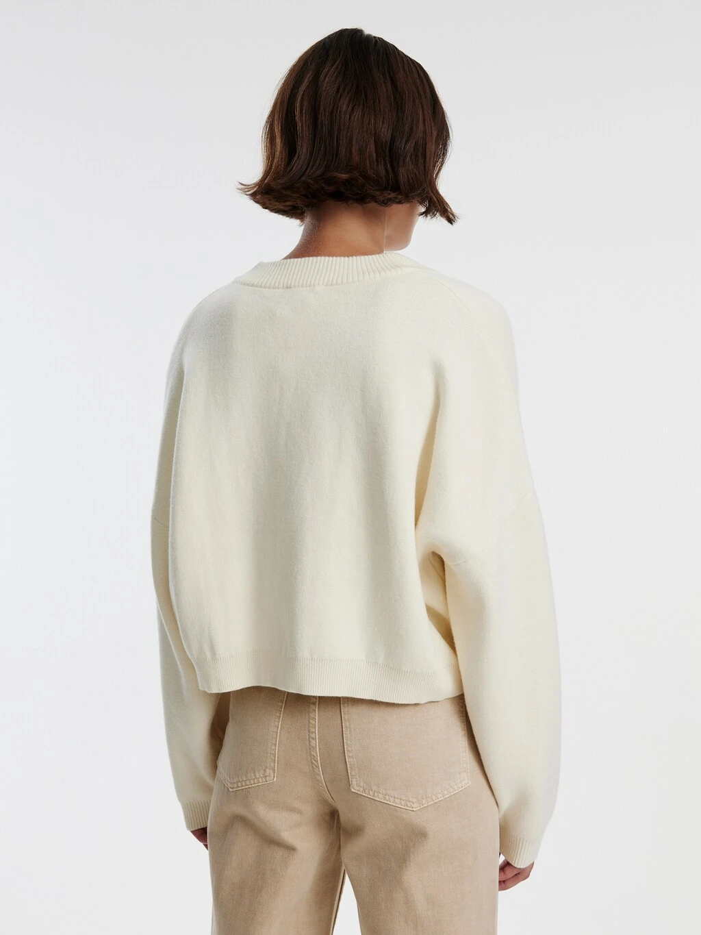 Strickjacke 'Etta' Beige 3 Strickjacke 'Etta' Beige – Bild 3