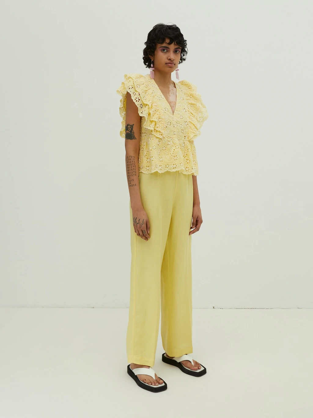 Hose 'Remy' Gelb 1 Hose 'Remy' Gelb